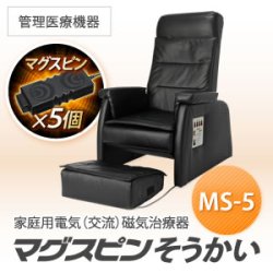 画像1: 家庭用電気磁気治療器 マグスピンそうかいMS-5（チェア型）