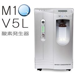画像2: 酸素発生器M1O2-V5L 【流量5L/分時に濃度93%】2人同時利用可能。高濃度大流量モデル