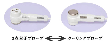 2つの機能を集約したプローブ