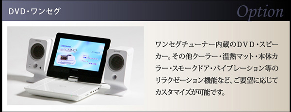 ワンセグ内蔵DVD、内部スピーカー×2付き