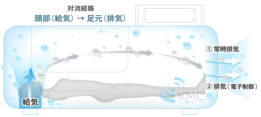 対流経路イメージ図