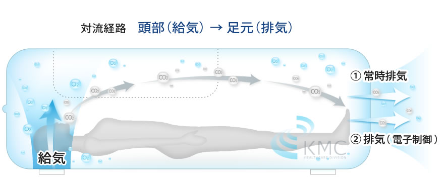 対流経路イメージ図