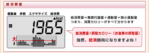 総消費量がすべて分かります